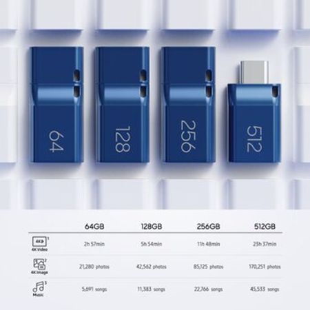 Flaş kart Samsung USB Type-C Flash Drive 64GB, 128GB, 256GB, 512GB – Kompüter aksesuarları – ucuztap.az