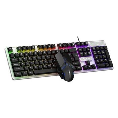 Klaviatura AULA F3061 Anti ghosting Gaming Keyboard & Mouse Combo – Kompüter aksesuarları – ucuztap.az