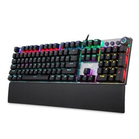 Klaviatura AULA F2058 Rainbow Mechanical Keyboard (Blue Switch) – Kompüter aksesuarları – ucuztap.az