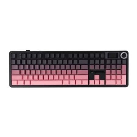 Klaviatura AULA F108 Pro Wireless Keyboard Gradient Pink – Kompüter aksesuarları – ucuztap.az