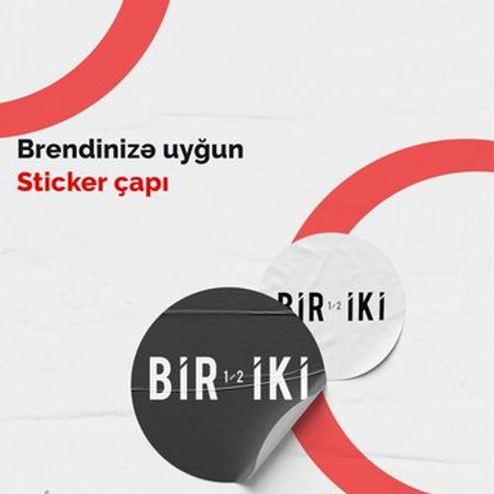 Stiker çapı – Reklam və dizayn – ucuztap.az