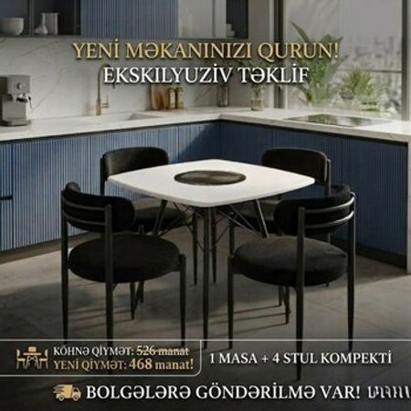 Masa və oturacaqlar – Masalar və oturacaqlar – ucuztap.az