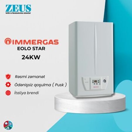 Kombi Immergas Eolo Star 24 kw – Bakı – ucuztap.az