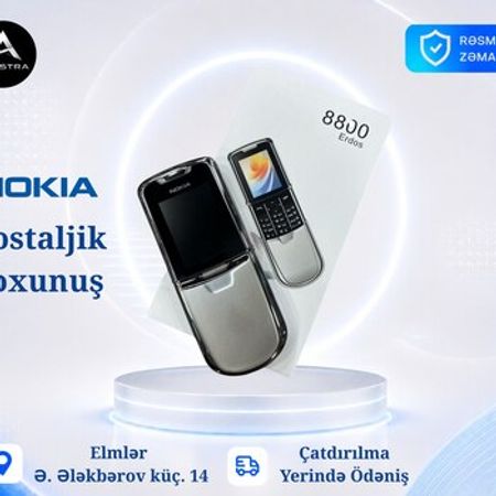 Nokia 8800 Silver – Bakı – ucuztap.az