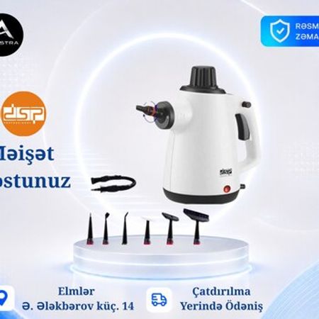 DSP KD-2083 10-u-1 Əl Buxar Təmizləyici | Handheld Steam Cleaner – Bakı – ucuztap.az