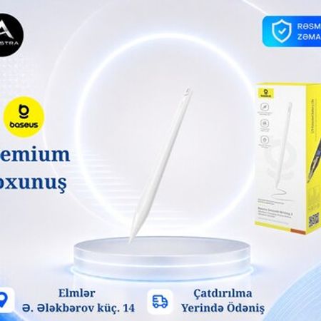 Baseus Smooth Writing 3 Wireless Charging Stylus | iPad Stylus Pen – Bakı – ucuztap.az