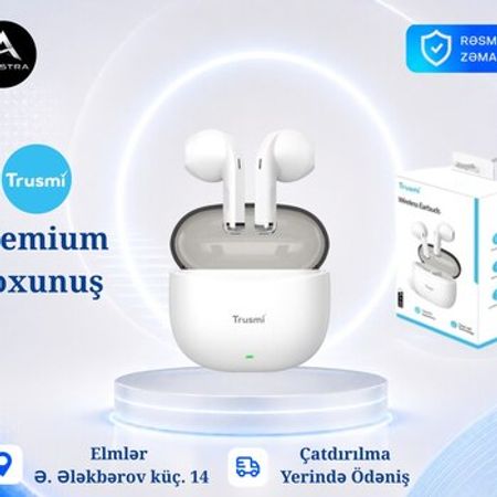 TRUSMI WS04-02 Wireless Earbuds | Bluetooth TWS qulaqcıq – Bakı – ucuztap.az