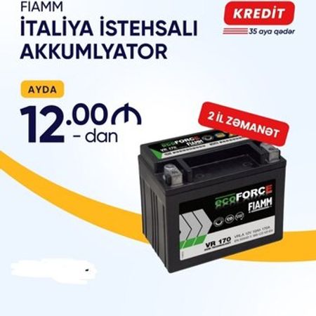 Akkumulyator ecoForce Fiamm – Bakı – ucuztap.az