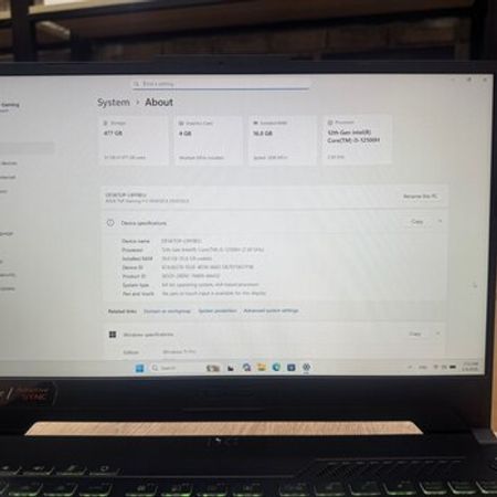 Asus Tuf Gaming F15 – Noutbuklar və Netbuklar – ucuztap.az