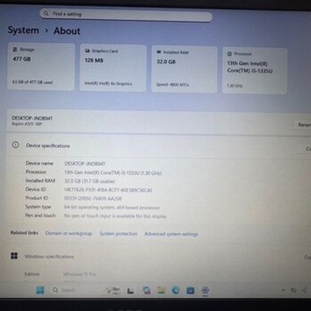 Noutbuk Acer Aspire 5 – Bakı – ucuztap.az