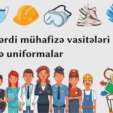 Fərdi mühafizə vasitələri və uniformalar – Geyim və ayaqqabılar – ucuztap.az