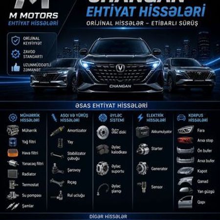 Changan ehtiyat hissələri – Ehtiyat hissələri – ucuztap.az