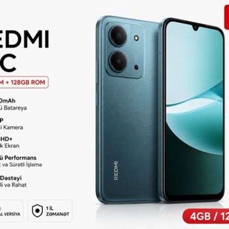 Xiaomi Redmi 15C Moonlight Blue 128GB/4GB – Bakı – ucuztap.az