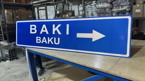 Yol Nişanlarının hazırlanması – Bakı – ucuztap.az
