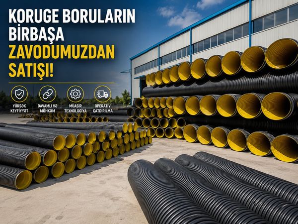 Koruge (qarmoşka) borular – Bakı – ucuztap.az