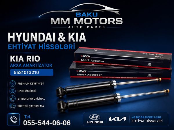 Kia Rio Arxa AmartizatorG210 | Hyundai Kia Ehtiyat Hissələri – Bakı – ucuztap.az