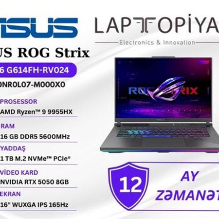 ASUS ROG Strix G16 G614FH-RV024 90NR0L07-M000X0 – Noutbuklar və Netbuklar – ucuztap.az