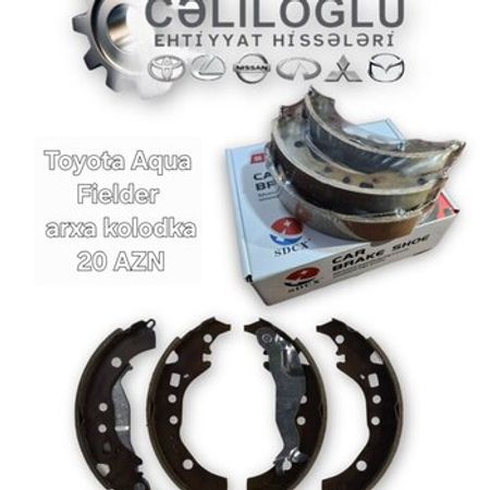Toyota Aqua, Toyota Fielder arxa əyləc qəlibləri – Bakı – ucuztap.az