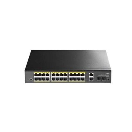 CUDY GS1026PS2 | 1.0 (24 Port PoE+ Gigabit Uplink Switch) – Şəbəkə avadanlıqları – ucuztap.az
