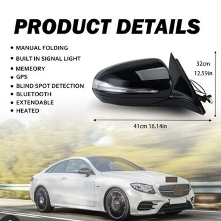 Mercedes W213 yan güzgülər – Ehtiyat hissələri – ucuztap.az