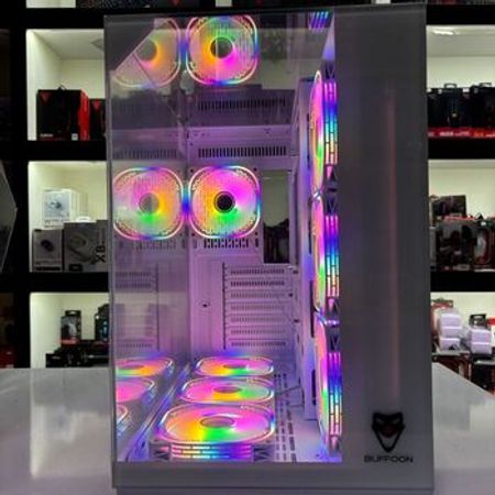 WjCoolman Skyline S3 E-Atx Panoramic Aquarium Case White – Bakı – ucuztap.az