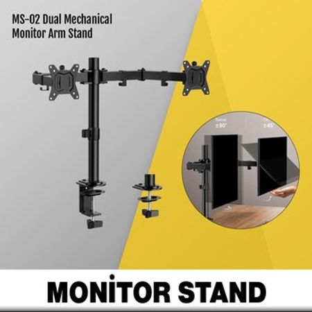 Monitor stendi MS-02 Dual Mechanical – Bakı – ucuztap.az