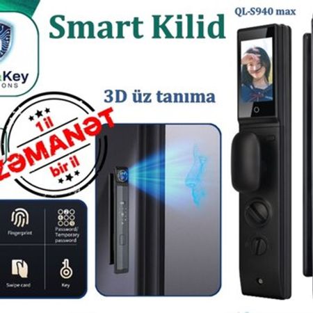 Smart kilid Ql-S940 New Max Face – Bakı – ucuztap.az