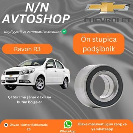 Ravon R3 təkər topunun diyircəyi – Ehtiyat hissələri – ucuztap.az