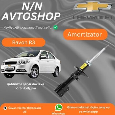 Ravon R3 ön amortizatoru – Ehtiyat hissələri – ucuztap.az
