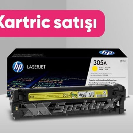 Kartric HP 305A (CE412A) YELLOW – Ofis avadanlığı və istehlak – ucuztap.az