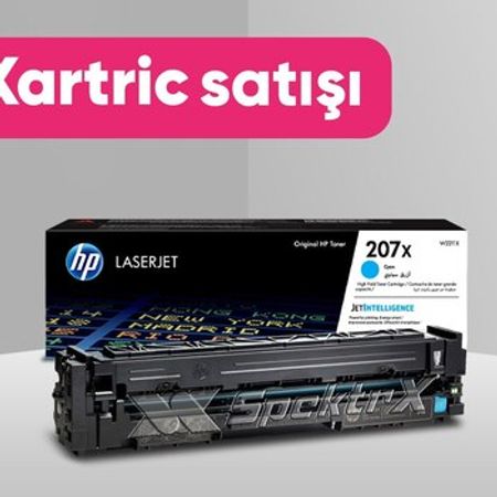 Kartric HP 207X (W2211X) CYAN – Ofis avadanlığı və istehlak – ucuztap.az
