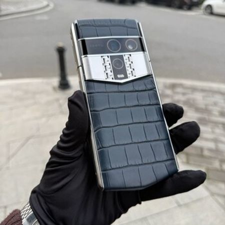 Exclusive Vertu Agent Q Blue Alligator 2025 – Telefonlar – ucuztap.az