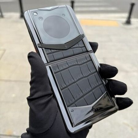 Vertu Ironflip Alligator Skin Basalt Black 512GB/12GB – Bakı – ucuztap.az