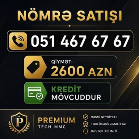 Azercell nömrə – (051) 467-67-67 – Nömrələr və SİM-kartlar – ucuztap.az