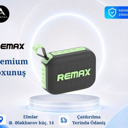 Remax RB-M7 Wireless Speaker 10W IP67 Waterproof RGB Lighting – Audio və video – ucuztap.az