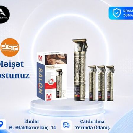 Üzqırxan və trimmer DSP 91009 | Professional Hair Clipper – Bakı – ucuztap.az