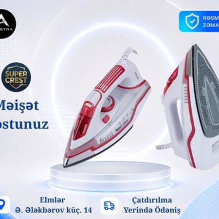 Super Crest SCT-1008 Buxarlı Ütü | Steam Iron – Ütülər – ucuztap.az