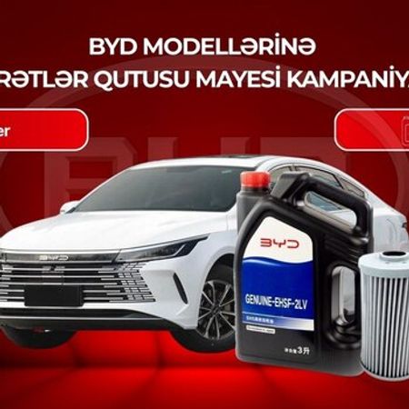 BYD modelləri üçün sürətlər qutusu yağı və filteti – Ehtiyat hissələri – ucuztap.az