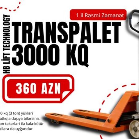 Transpalet HP-3000 – Biznes üçün avadanlıq – ucuztap.az