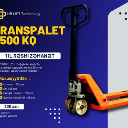 Transpalet MV-25 – Biznes üçün avadanlıq – ucuztap.az