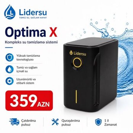 Su filteri Optima Premium Black Edition – Digər – ucuztap.az