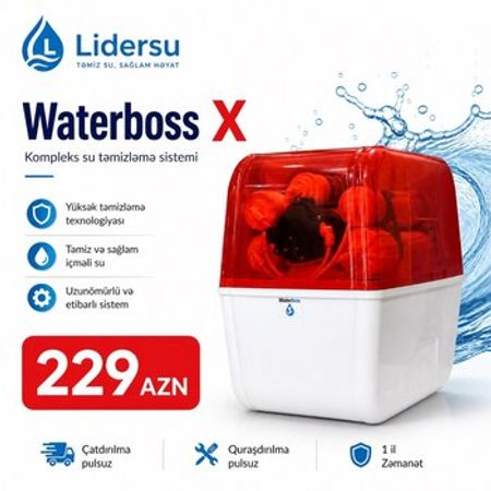 Su filteri Waterboss X – Digər – ucuztap.az