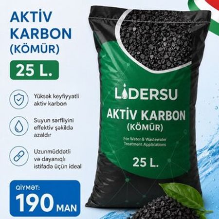 Aktiv karbon kömür əsaslı 25 kq – Bakı – ucuztap.az