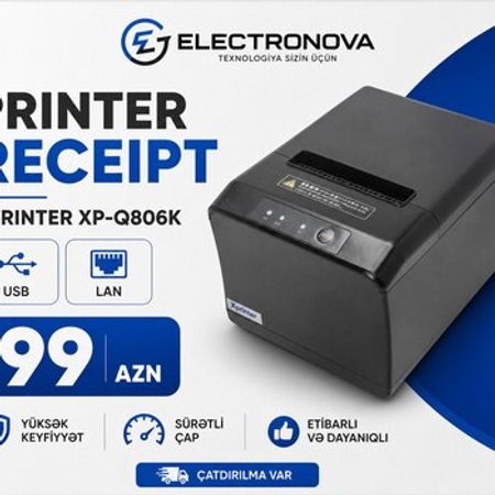 Printer Receipt Xprinter XP-Q806K – Bakı – ucuztap.az