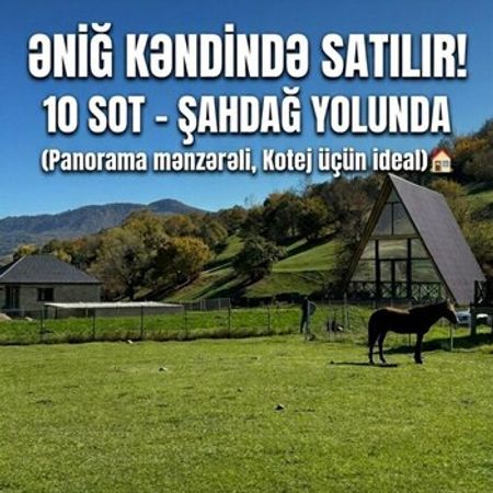 10 Sot torpaq sahəsi, Qusar r. – Qusar – ucuztap.az