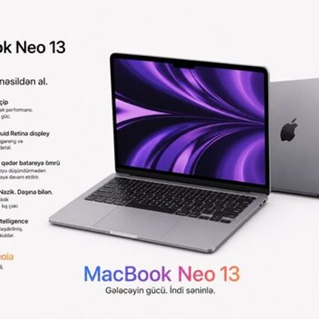 Apple MacBook Neo 13 (A18 Pro) – Noutbuklar və Netbuklar – ucuztap.az