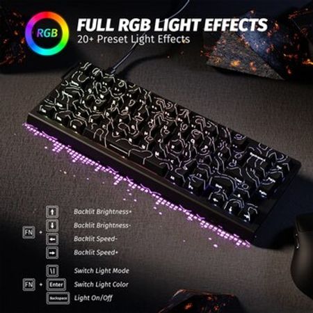 Attack Shark X68 HE Contour Design – Kompüter aksesuarları – ucuztap.az