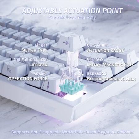 Attack Shark X68 HE Contour Design – Kompüter aksesuarları – ucuztap.az