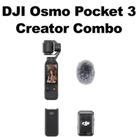 DJI Osmo Pocket 3 Creator Combo – Audio və video – ucuztap.az