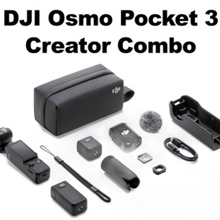 DJI Osmo Pocket 3 Creator Combo – Audio və video – ucuztap.az